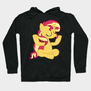 Sunset Shimmer Lotus Position Meditation Hoodie